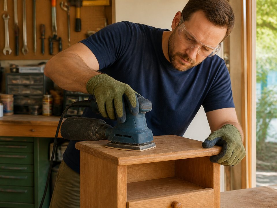 BLACK+DECKER Mouse Sander lifestyle view