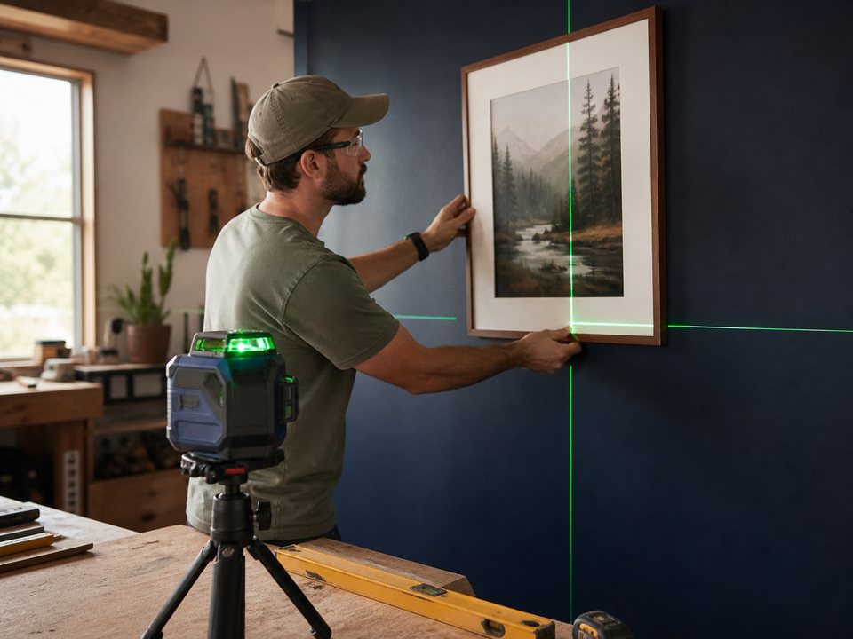 Bosch GLL30 Laser Level lifestyle view