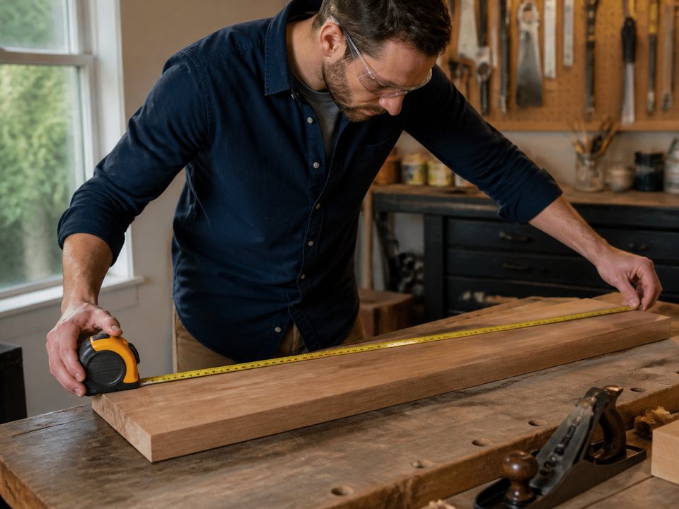 Stanley 25-Foot PowerLock Tape lifestyle view